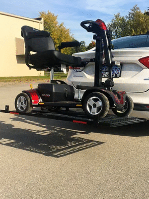 Patriotic Electric Lift WheelChair Carriers for Cars