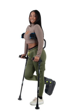 Ergobaum Dual Underarm Crutches with Forearm Support - Image 2