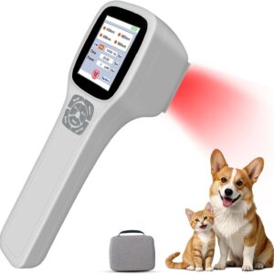 Cold Laser Therapy Device for Dogs, Infrared Red Light Laser Therapy For Dog Joint, 650nm*10+808nm*5+905nm*5+980nm*5, Muscle Relax and Pain Relief, Pet Laser Therapy at Home For Dogs, Cat and Horse